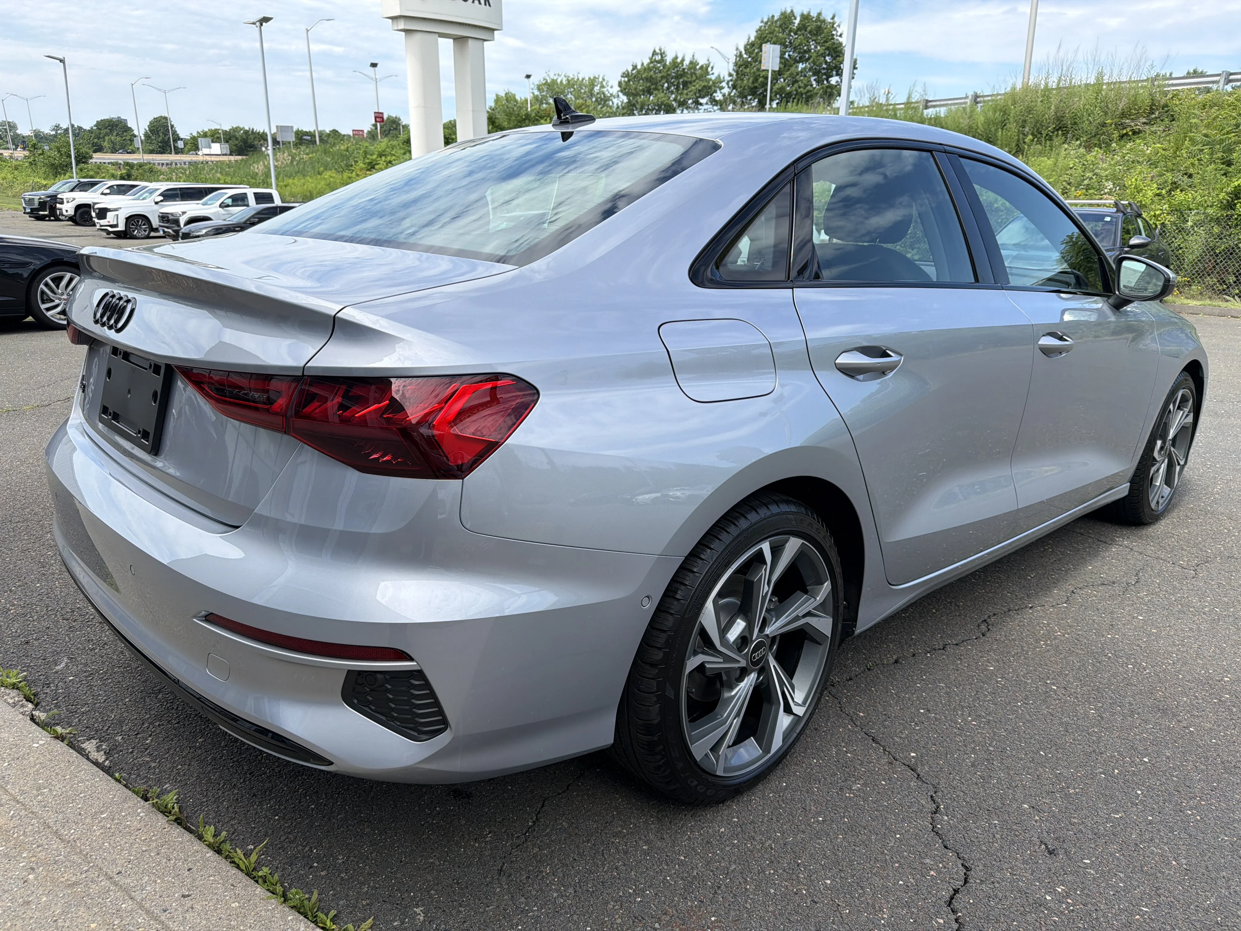 Used 2023 Silver Metallic Audi Premium image 4