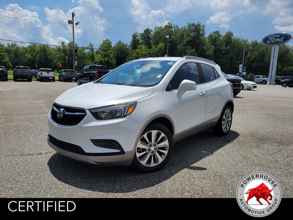 Used 2018 White Buick Preferred image 1