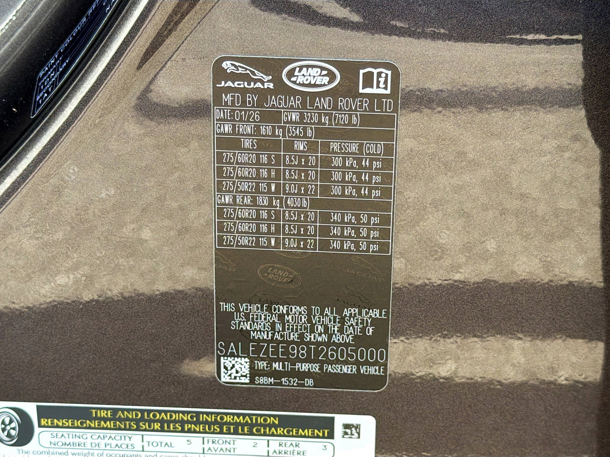 New 2026 Charente Grey Land Rover OCTA image 42