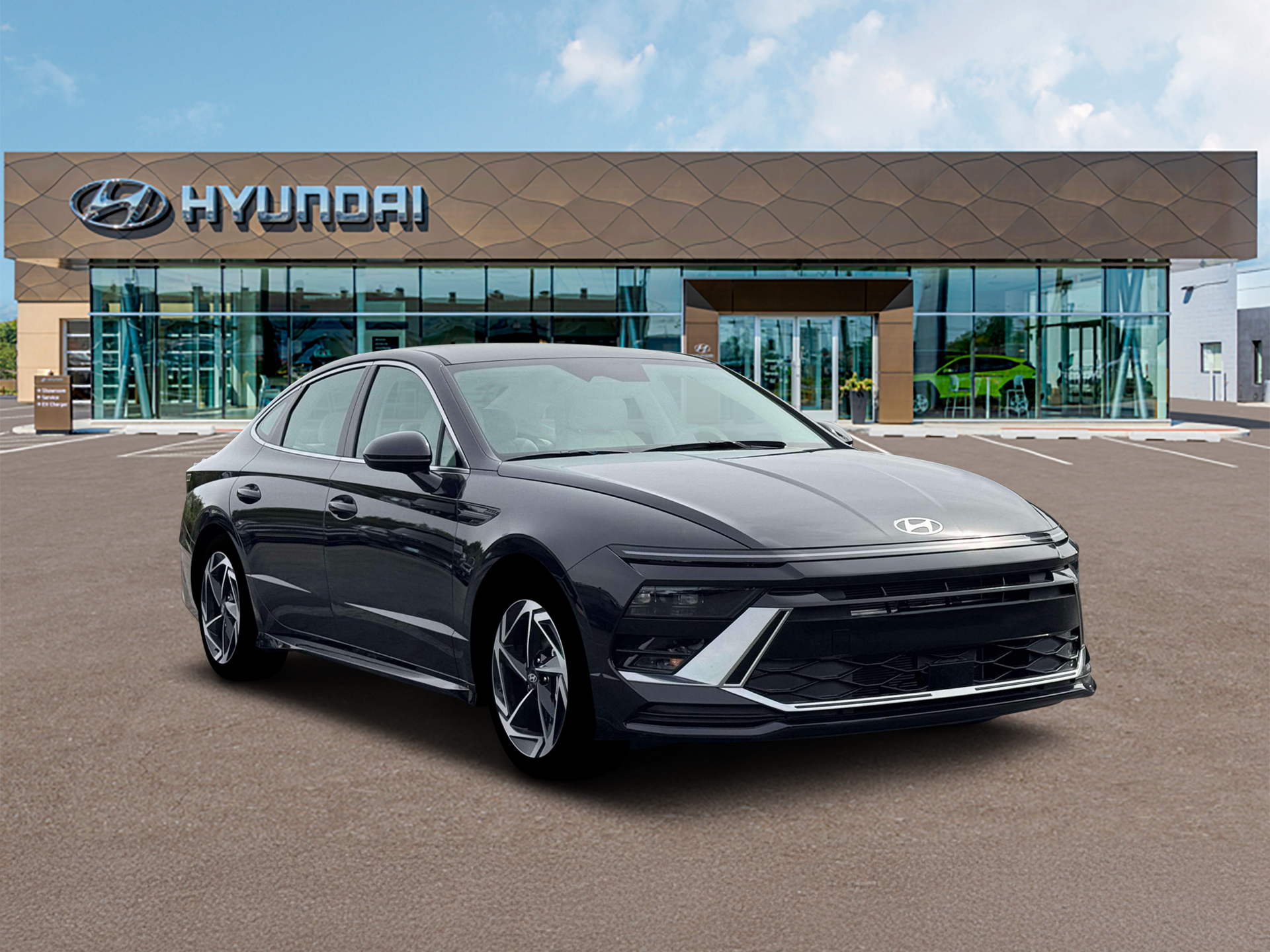 New 2026 Blue Hyundai SEL Sport image 11