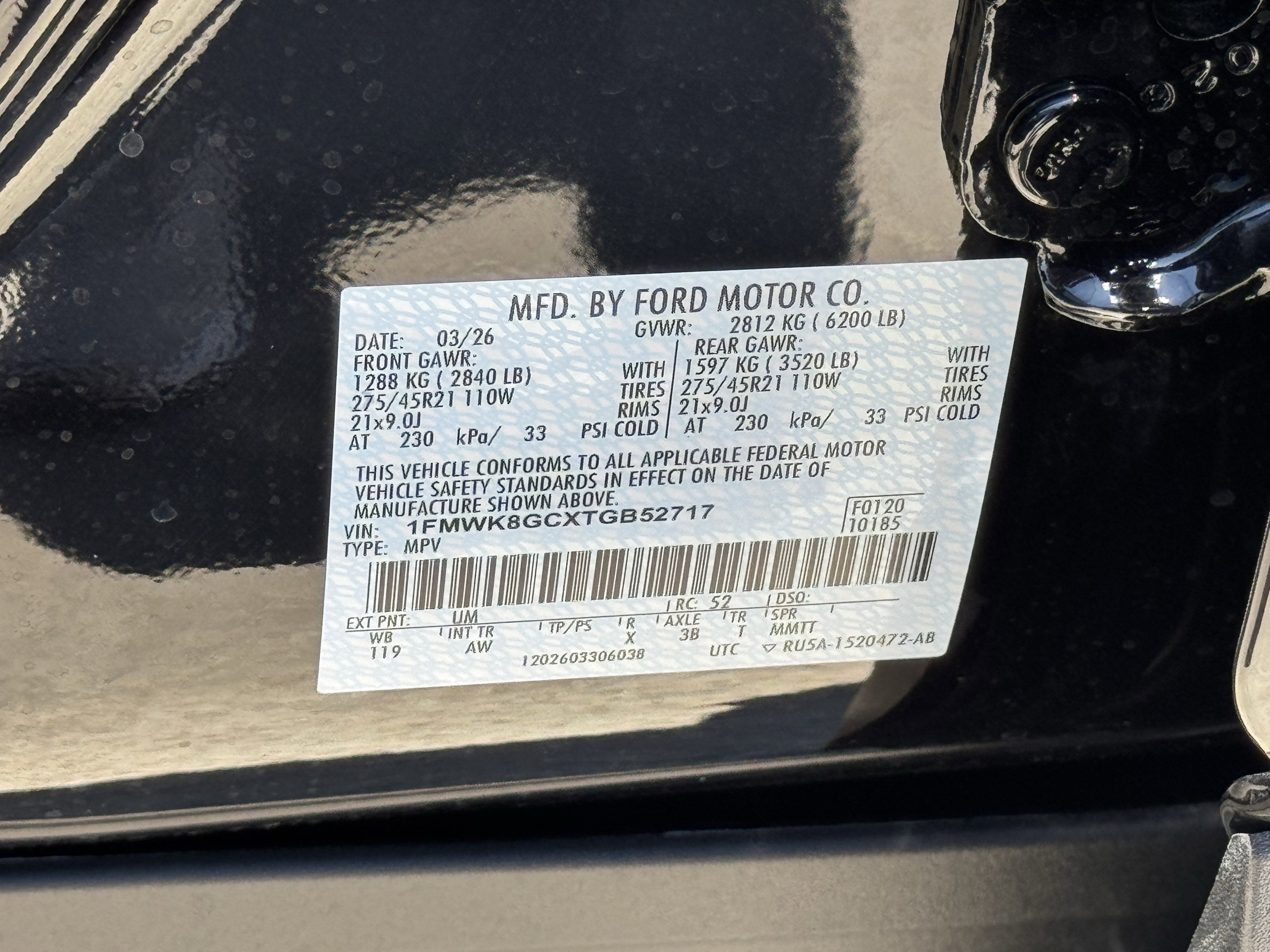 New 2026 Agate Black Metallic Ford ST image 22
