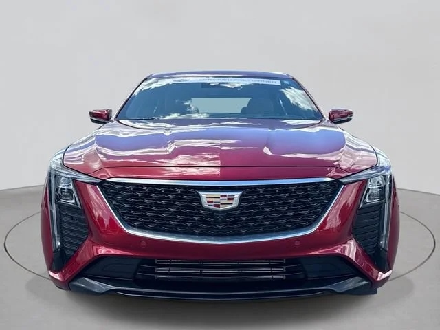 Certified Used 2025 Radiant Red Tintcoat Cadillac Premium Luxury image 2