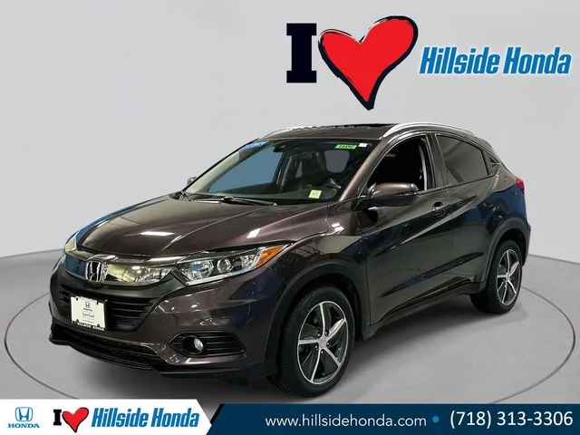 Certified Used 2021 Midnight Amethyst Honda AWD EX-L image 1