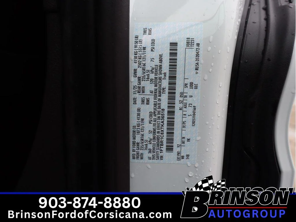 New 2026 Oxford White Ford Cargo Van image 16