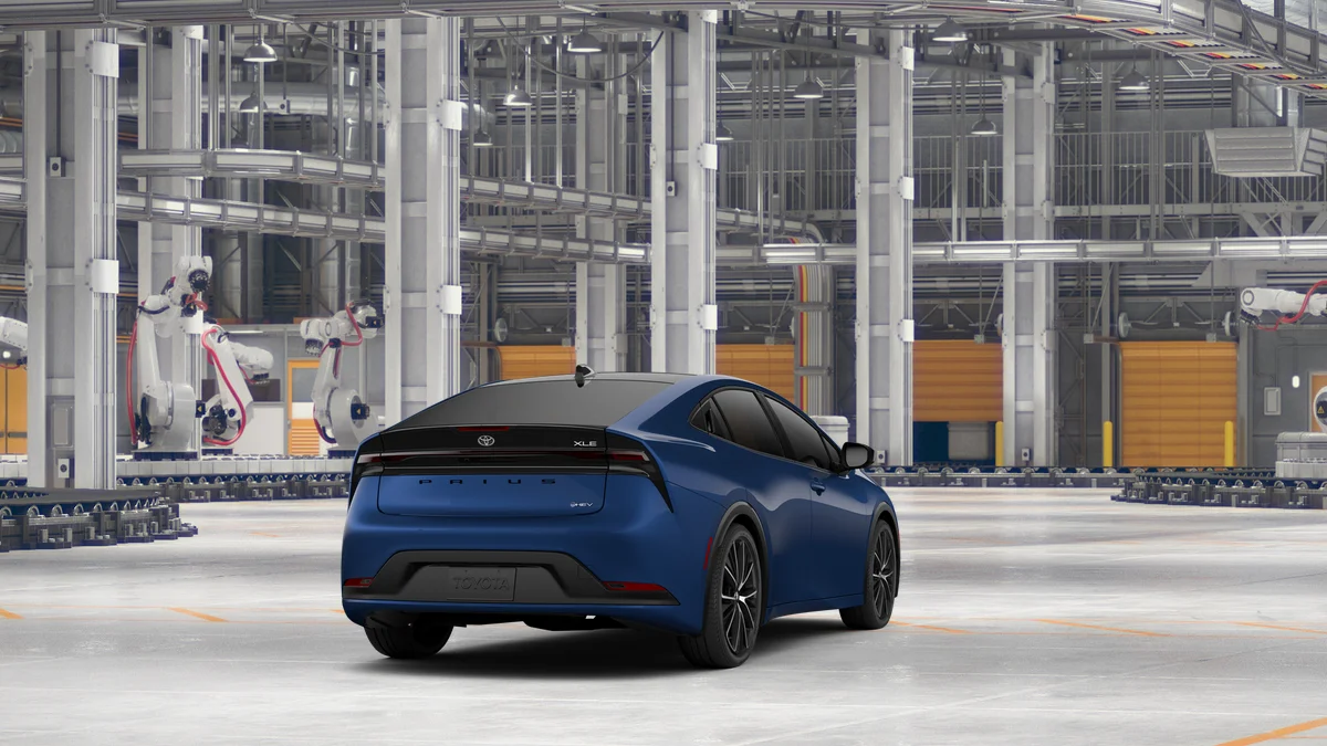 New 2027 Reservoir Blue Toyota XLE image 9