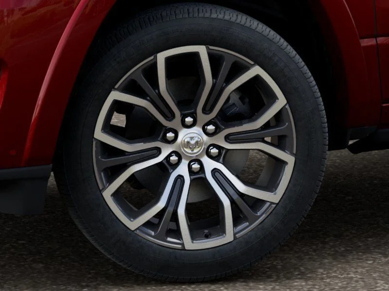 New 2026 Molten Red Pearl-Coat Exterior Paint RAM Tungsten image 10