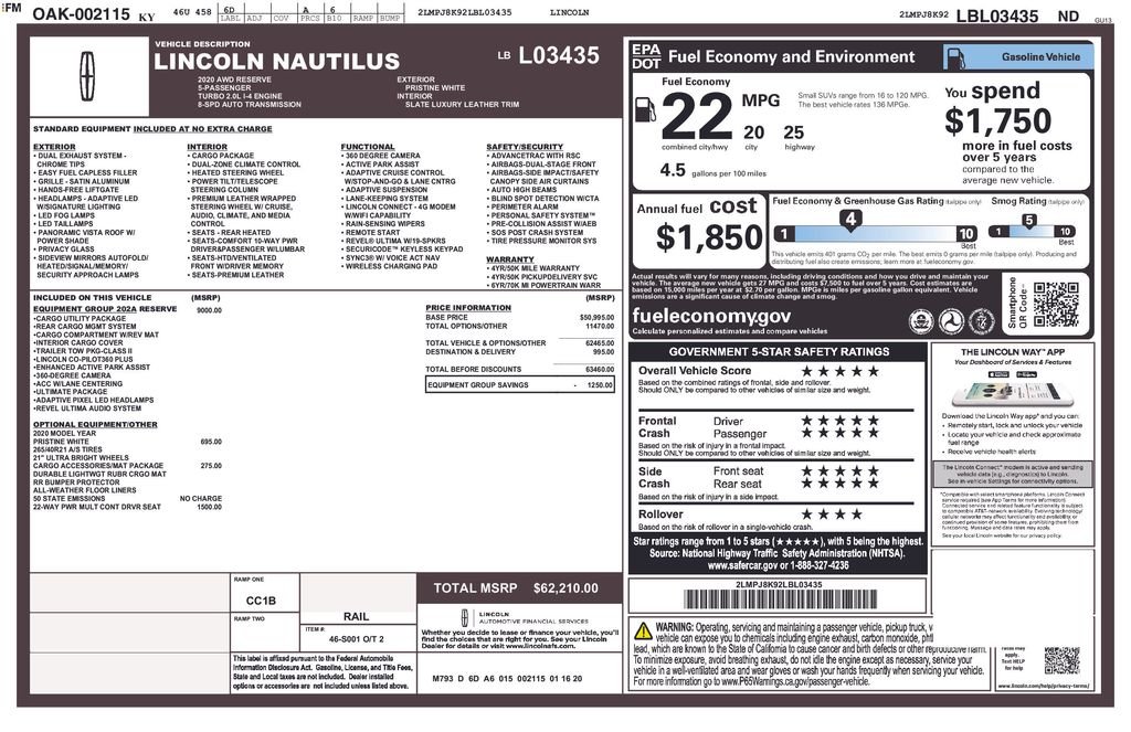 2020 Lincoln Nautilus Reserve - Photo 29