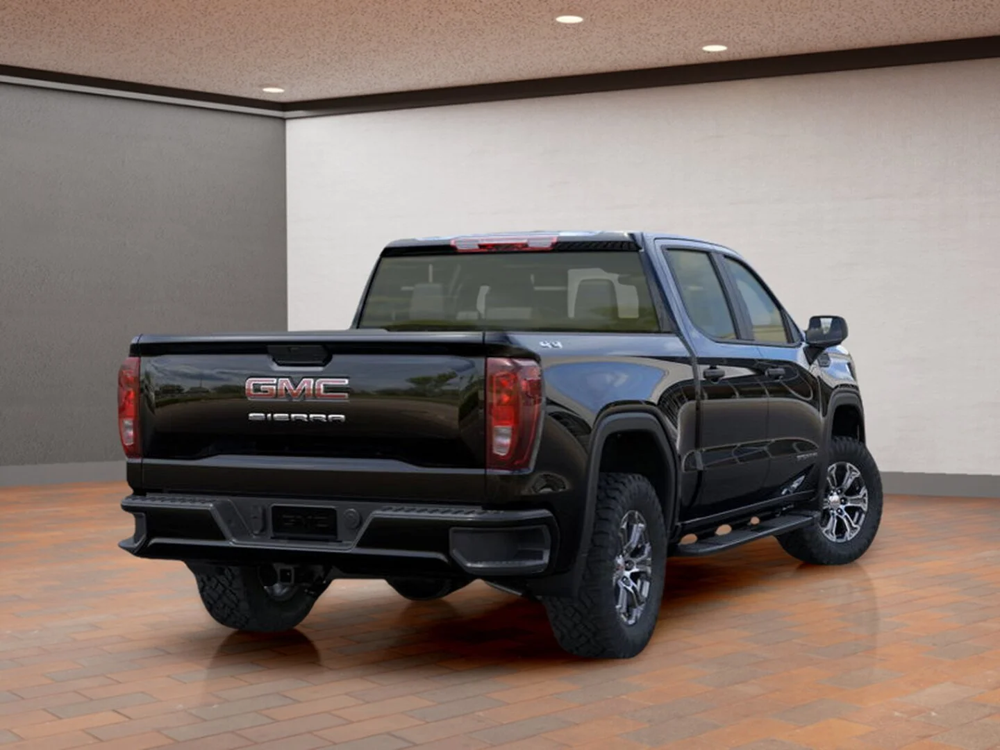 New 2026 Black GMC Crew Cab Short Box 4-Wheel Drive Pro image 4