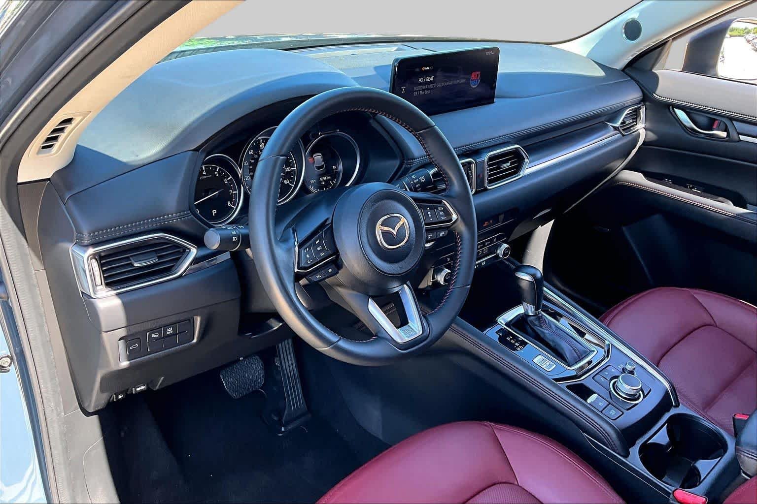 Used 2021 Polymetal Gray Mazda Carbon Edition image 16