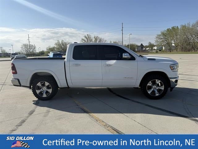 Used 2022 Bright White Clearcoat Ram Laramie image 3
