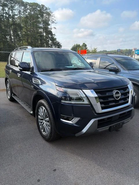 Used 2021 Blue Nissan SL image 2