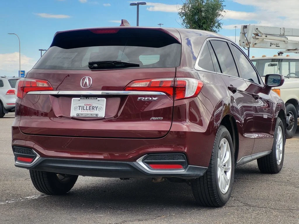 Used 2018 Maroon Acura w/Technology Pkg image 7