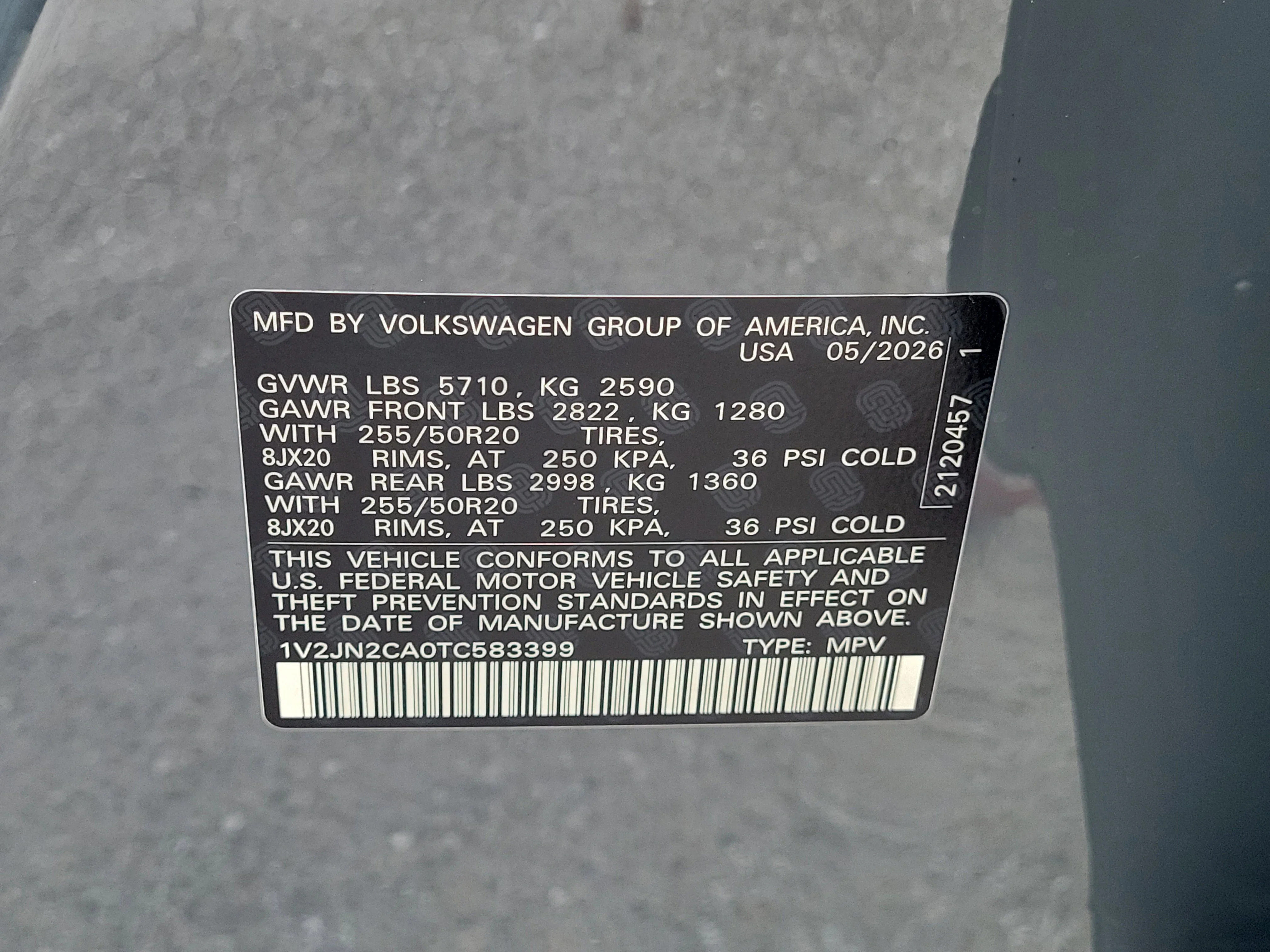 New 2026 Gray Volkswagen SE w/Technology image 31