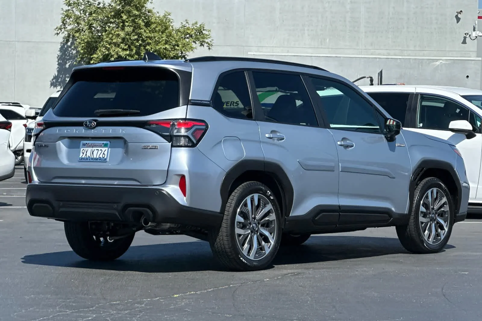 Used 2025 Ice Silver Metallic Subaru Touring Hybrid image 2