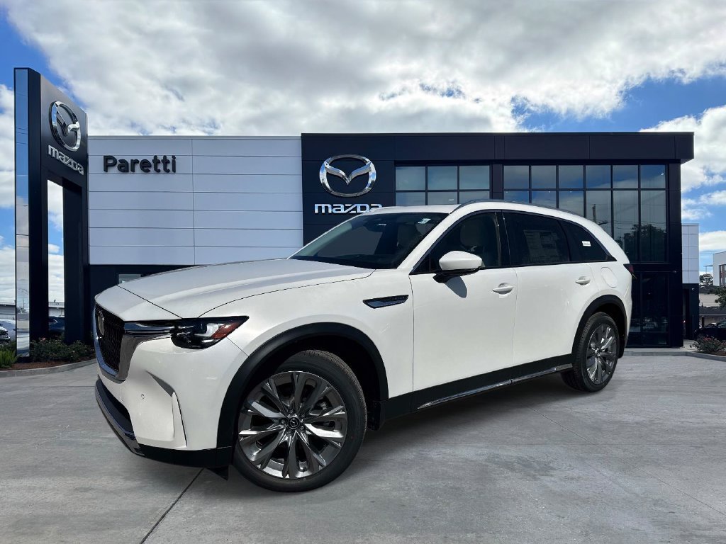 New 2026 Rhodium White Premium Mazda 3.3 Turbo Premium Plus AWD image 1
