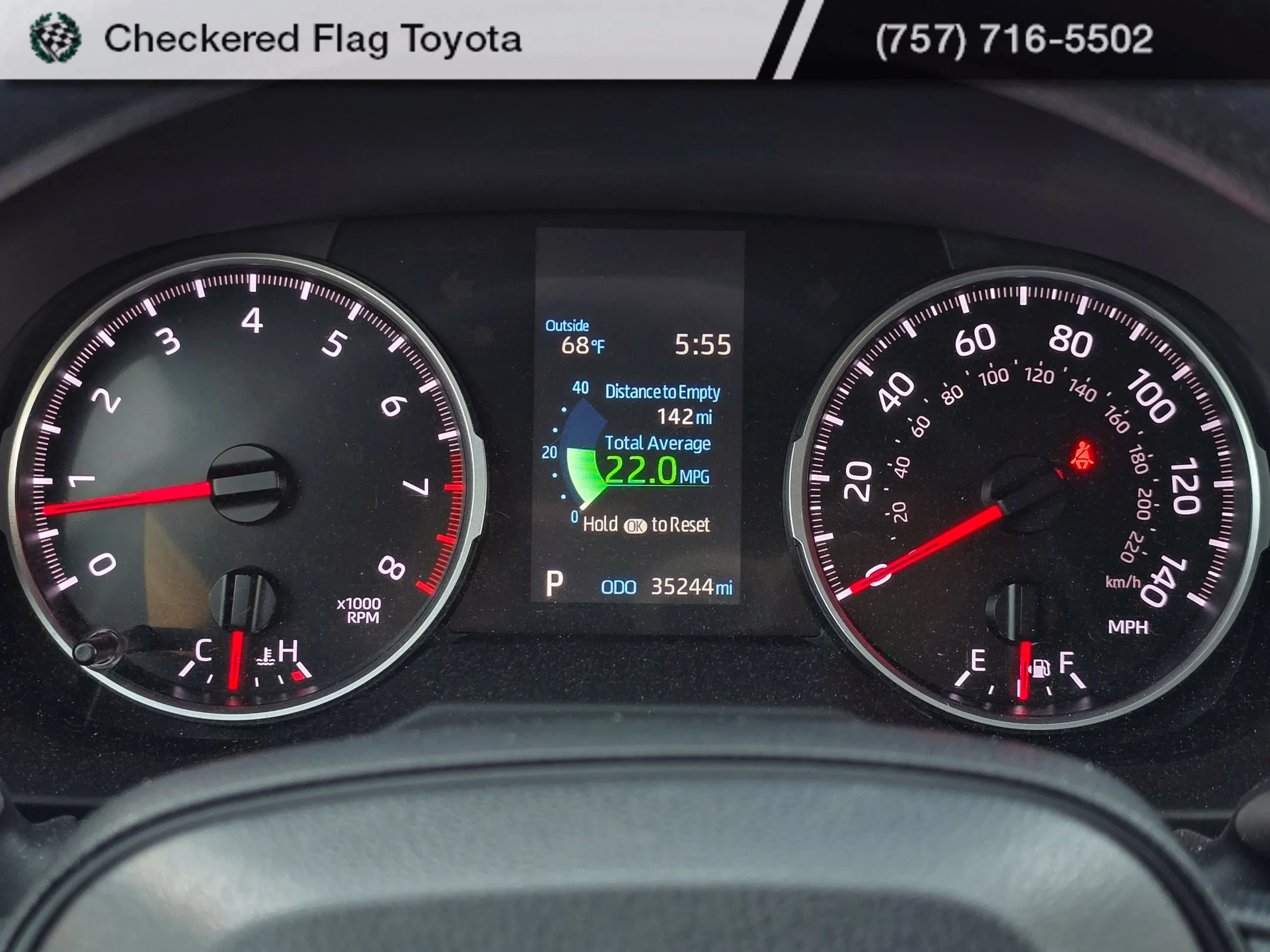 Used 2022 Silver Sky Metallic Toyota LE image 11