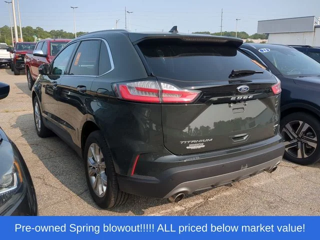 Used 2024 Green Ford Titanium image 2