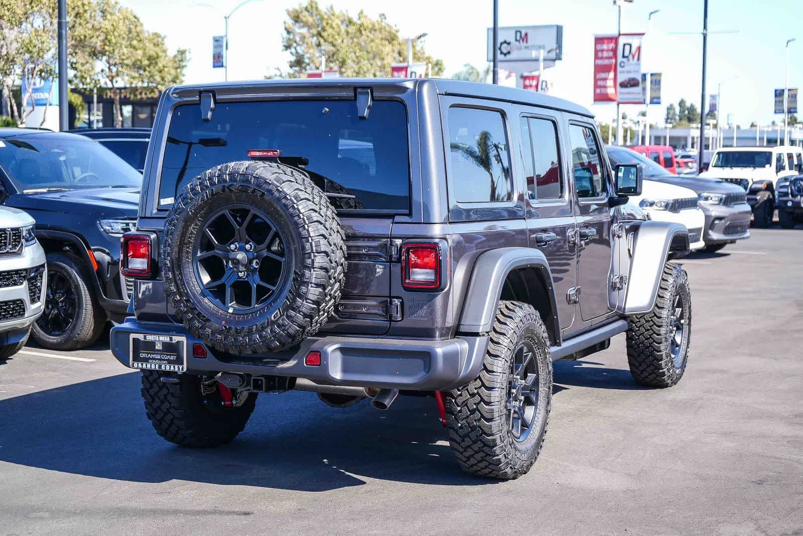 New 2026 Granite Crystal Metallic Clear-Coat Exterior Paint Jeep Willys image 9