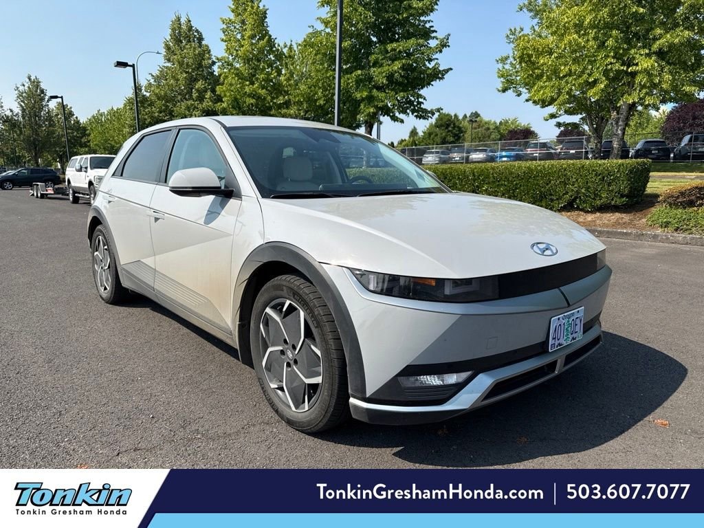 Used 2023 Cyber Gray Hyundai SEL image 1