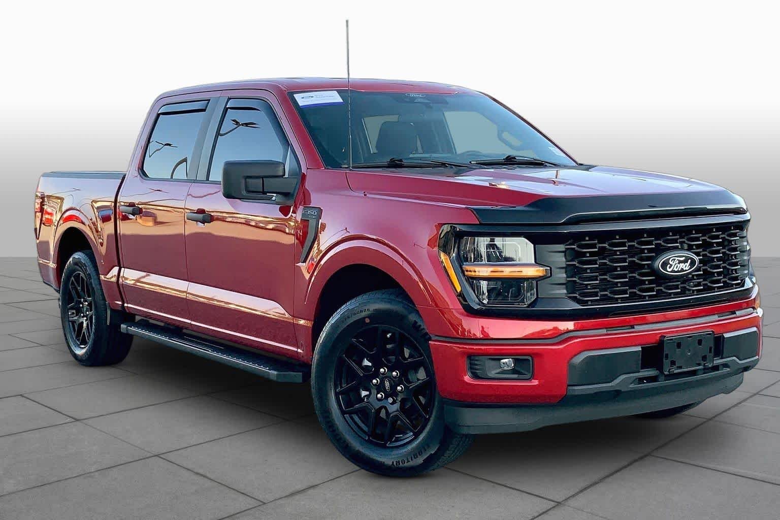 Used 2025 Rapid Red Metallic Tinted Clearcoat Ford STX image 3