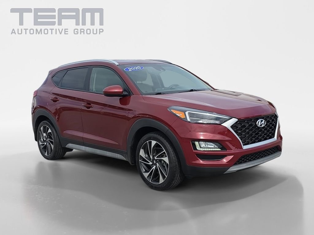 Used 2020 Red Hyundai Sport image 1