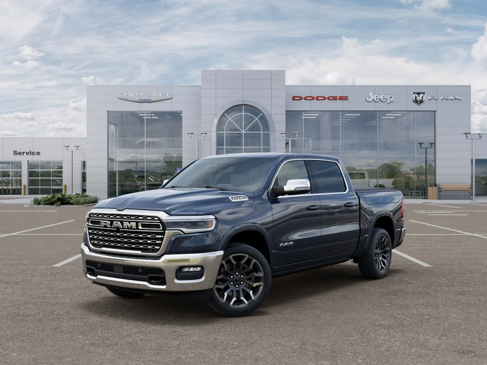 New 2026 Forged Blue Metallic Exterior Paint RAM Limited image 10