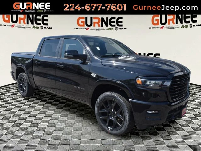 New 2026 Diamond Black Crystal Pearl-Coat Exterior Paint RAM Laramie image 1