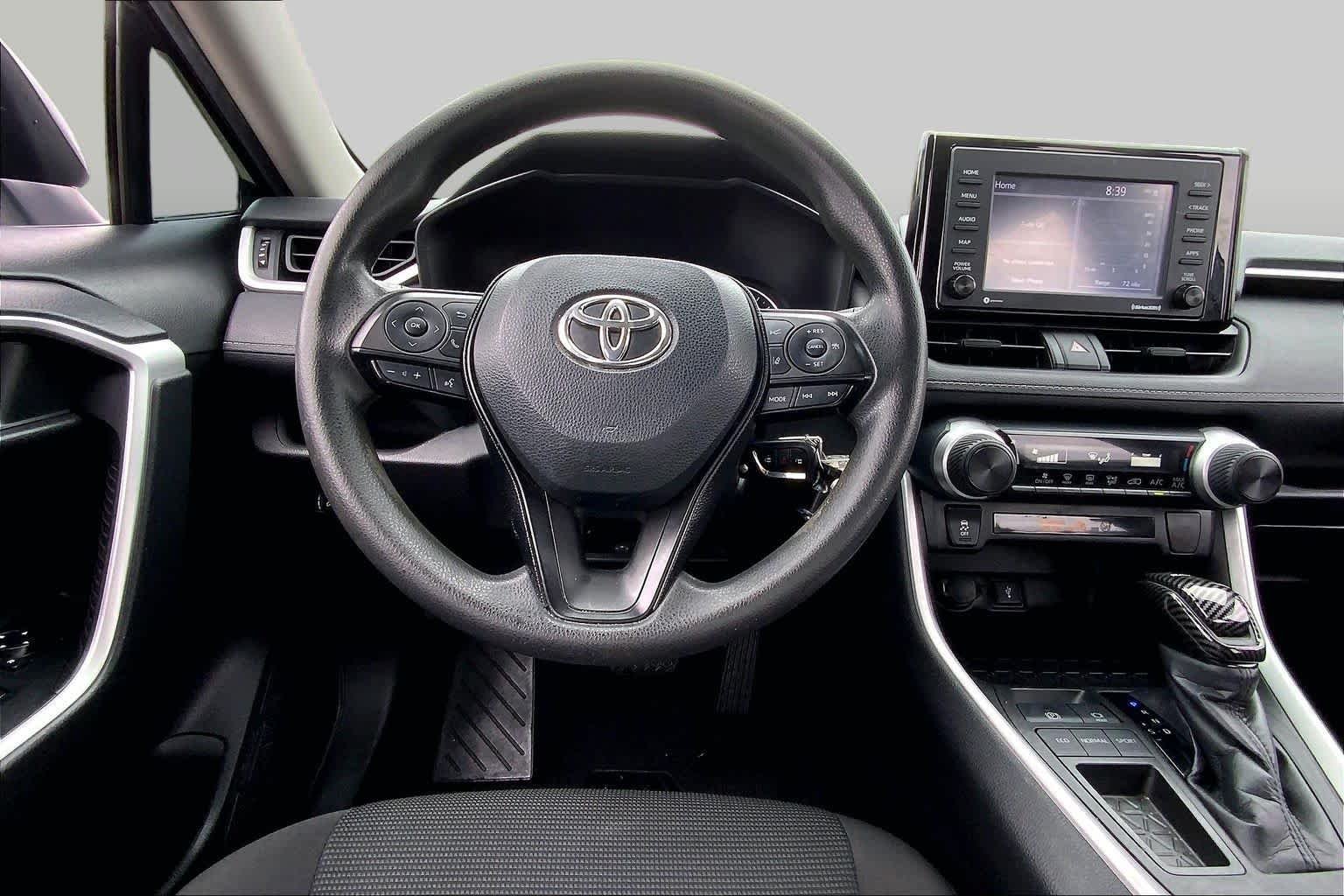 Used 2021 Midnight Black Metallic Toyota LE image 6