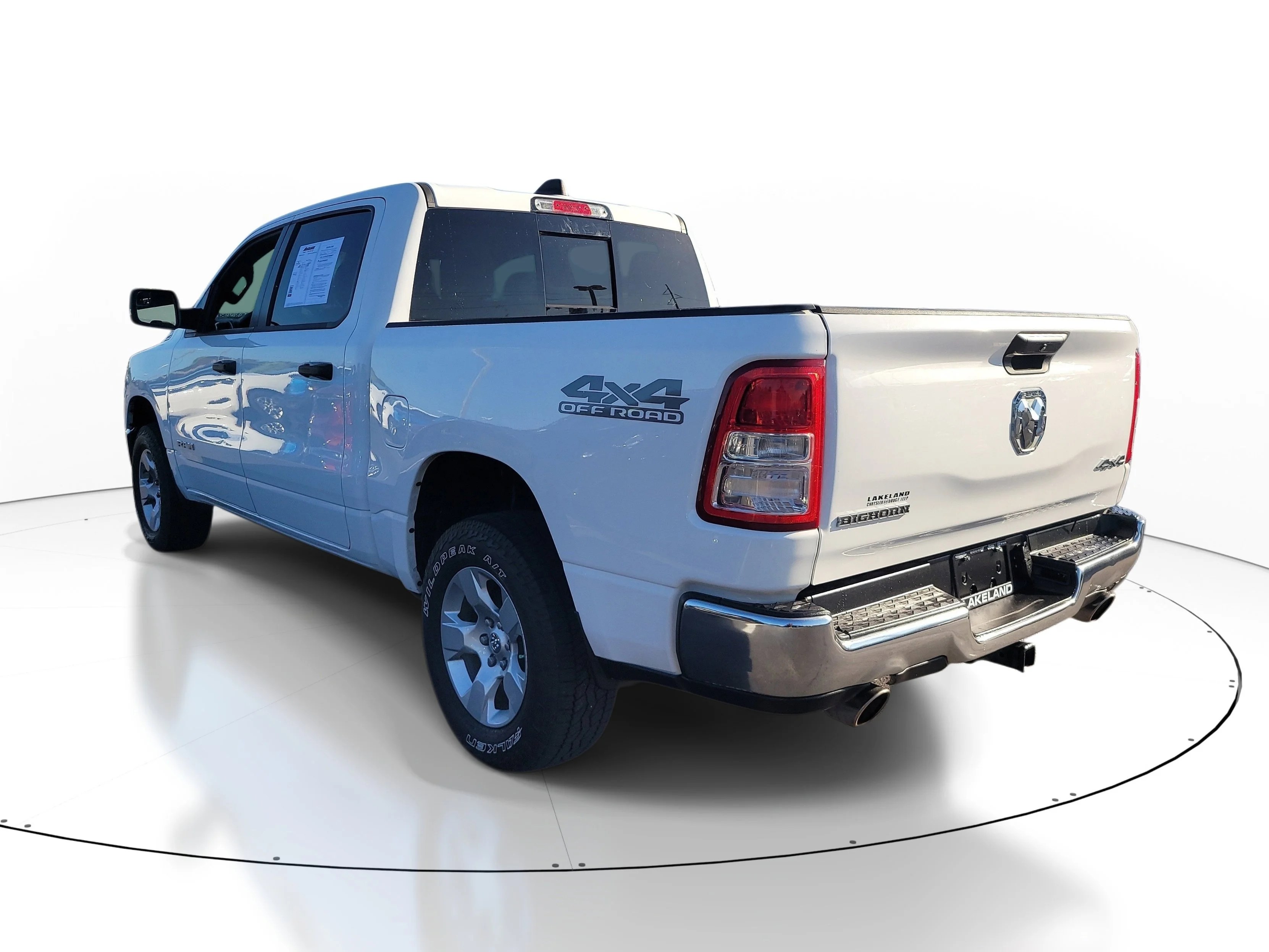 Used 2023 Bright White Clearcoat Ram Big Horn image 6