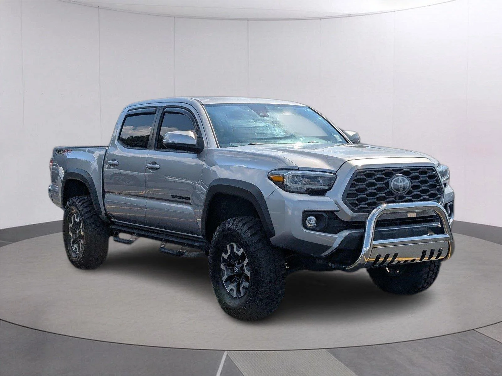 Used 2021 Silver Sky Metallic Toyota TRD Off-Road image 8