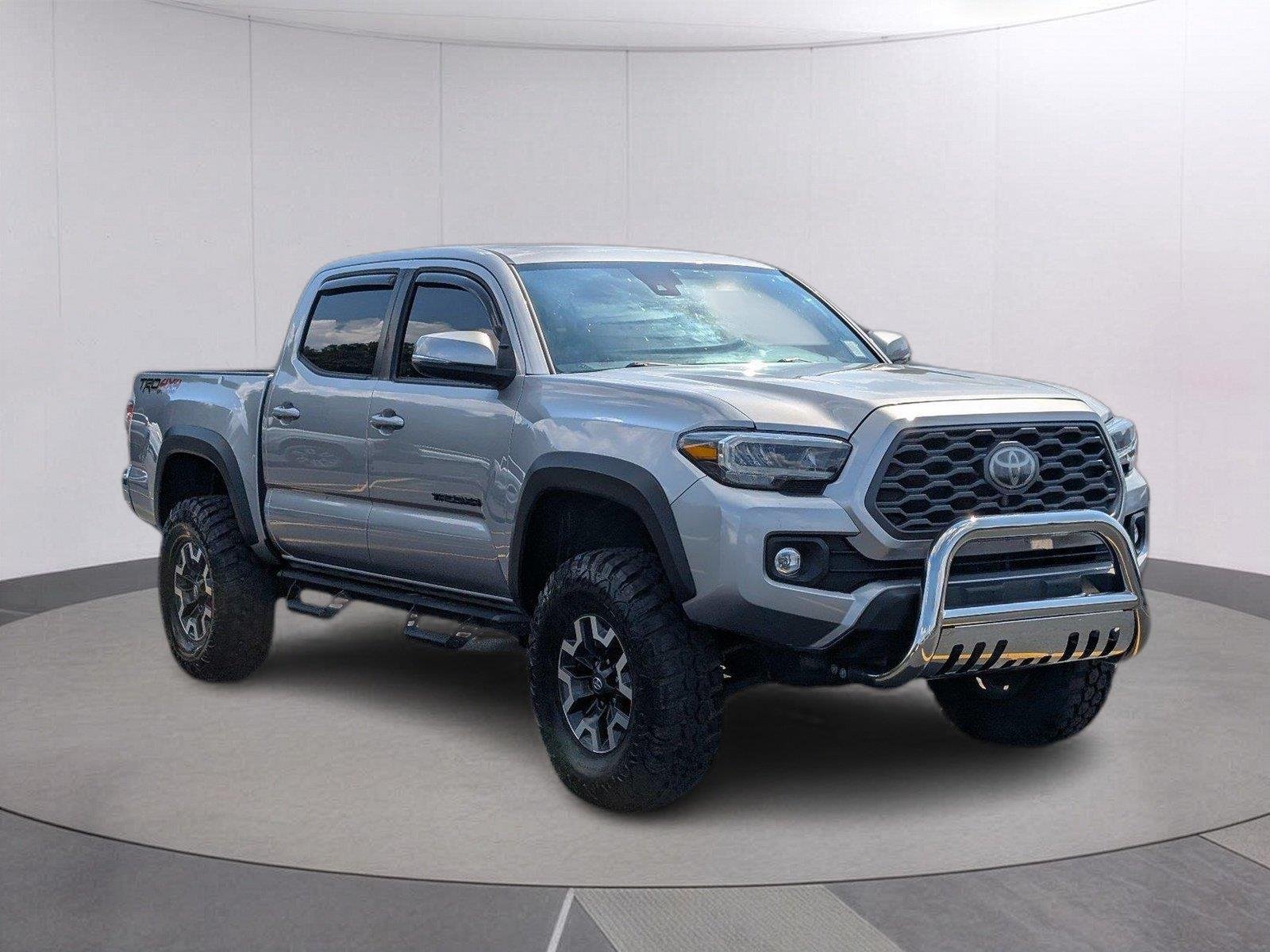 Used 2021 Silver Sky Metallic Toyota TRD Off-Road image 8