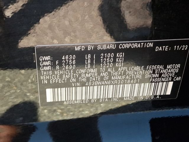 Certified Used 2024 Black Subaru Limited image 29