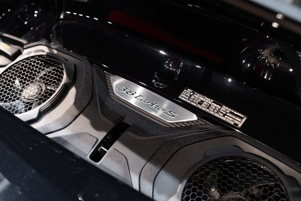 Used 2021 Jet Black Metallic Porsche Turbo S image 20