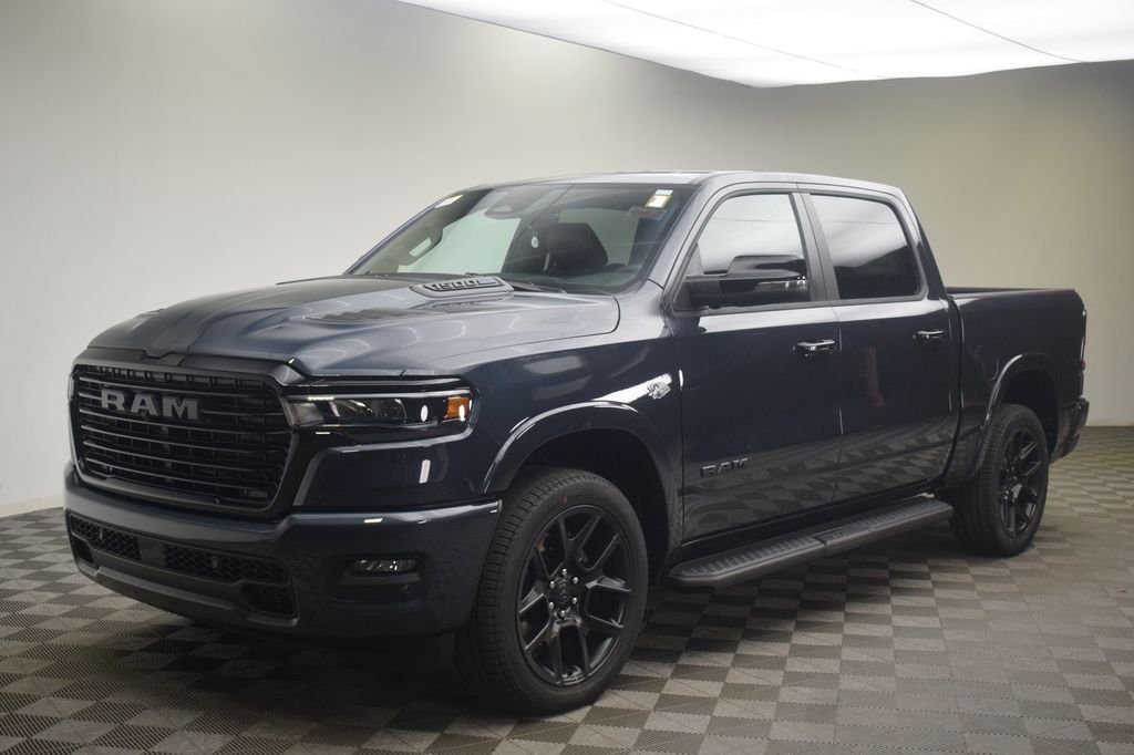 New 2026 Forged Blue Metallic Exterior Paint RAM Laramie image 16