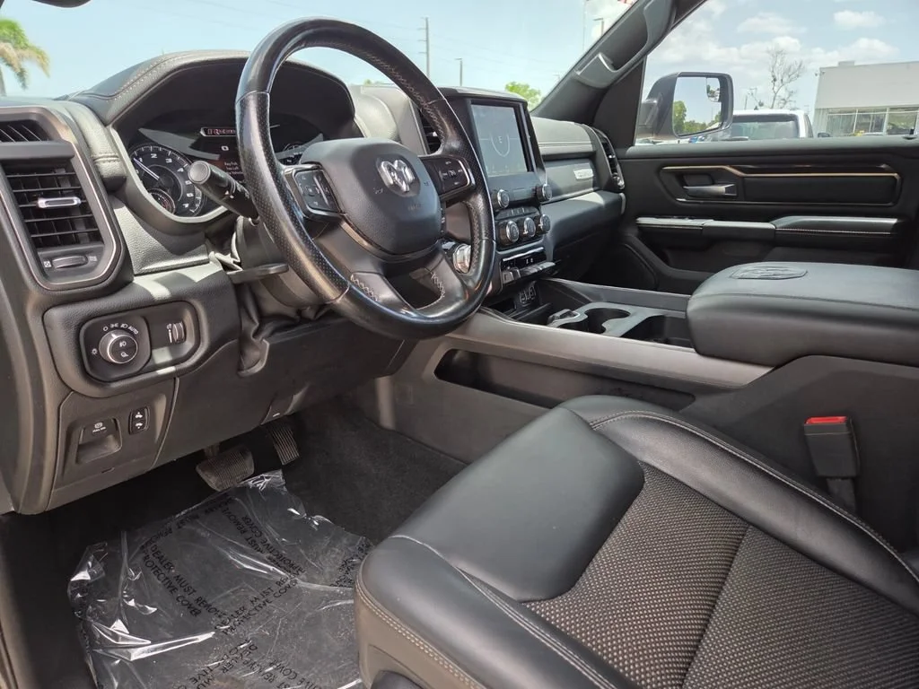 Used 2021 Diamond Black Crystal Pearlcoat Ram Rebel image 28