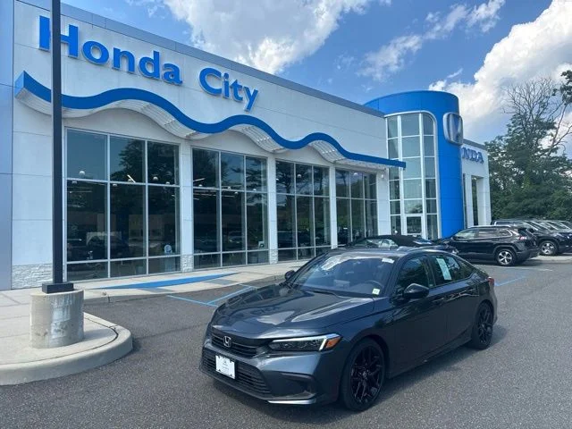 Certified Used 2023 Meteorite Gray Metallic Honda Sport image 2