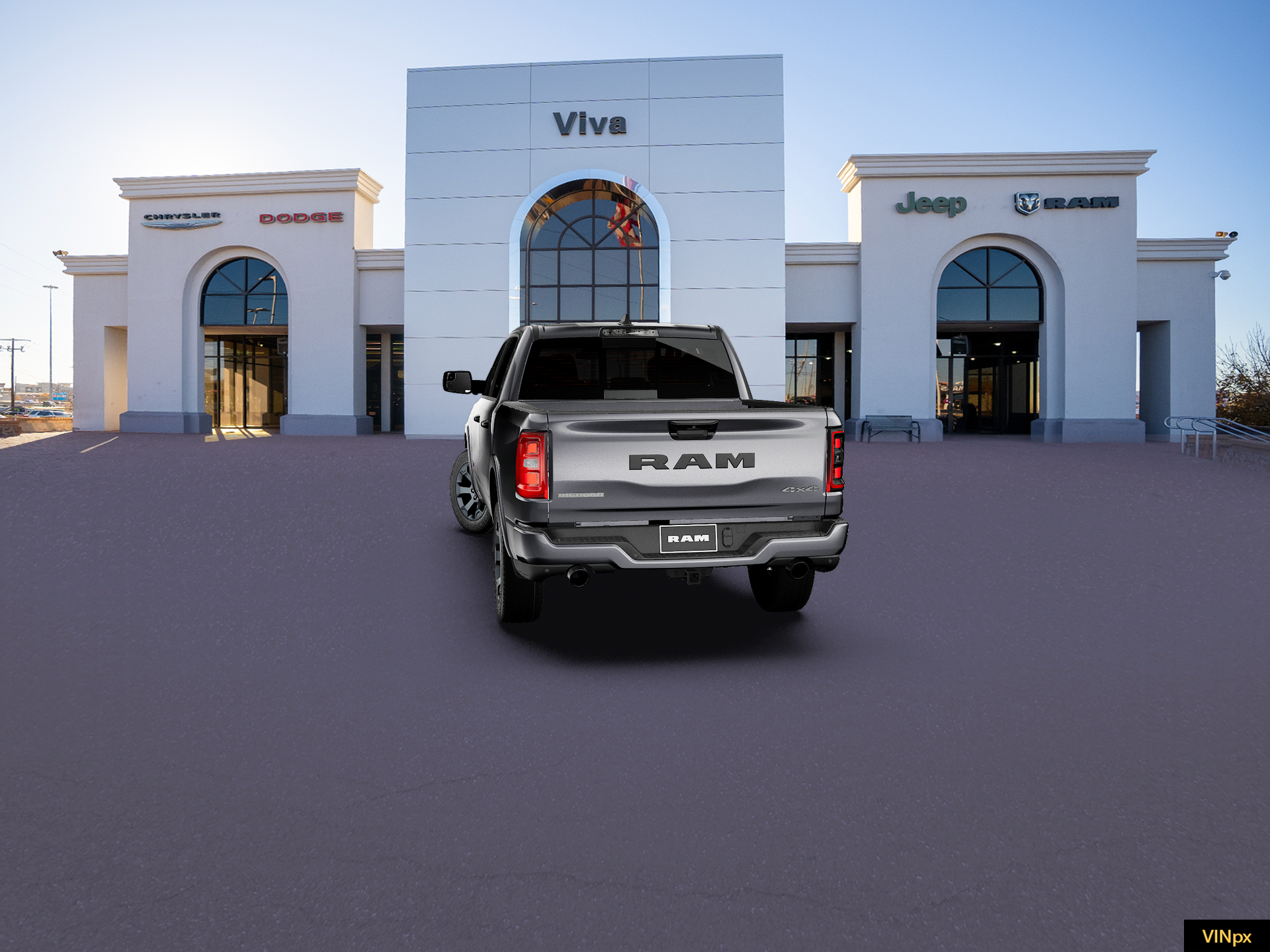 New 2027 Granite Crystal Metallic Clearcoat RAM BIG HORN image 8