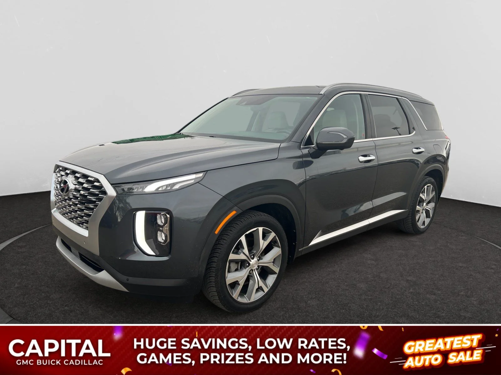 Used 2020 Gray Hyundai Luxury AWD image 1