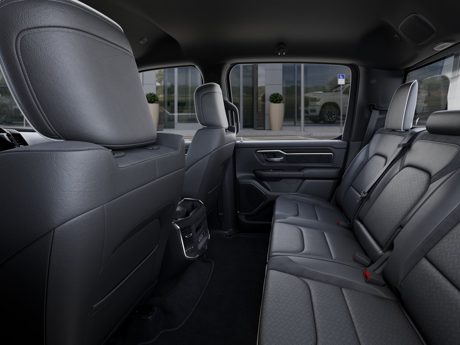 New 2026 Molten Red Pearl-Coat Exterior Paint RAM Laramie image 49