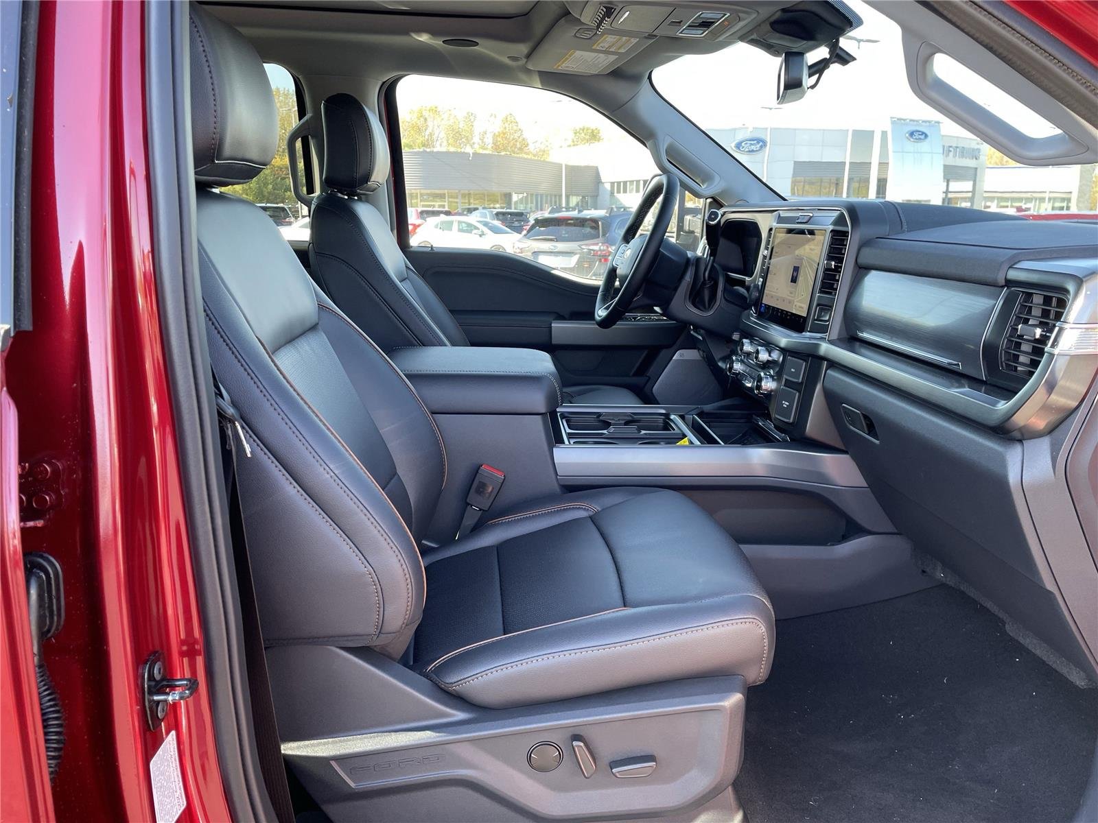 New 2026 Ruby Red Metallic Tinted Clearcoat Ford F-350® Lariat® image 81