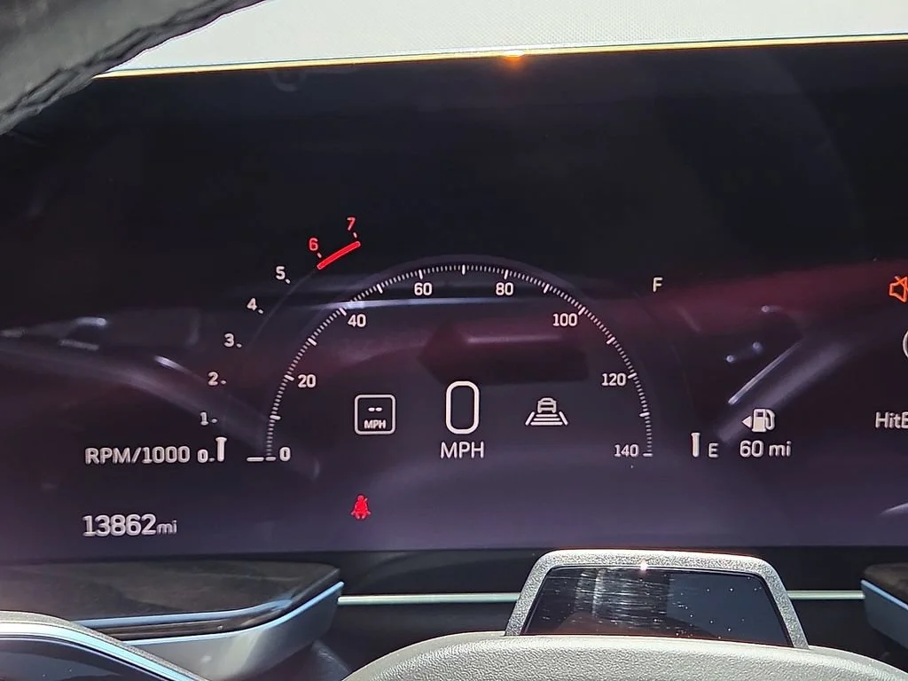 Used 2025 Galactic Gray Metallic Cadillac Sport Platinum image 18