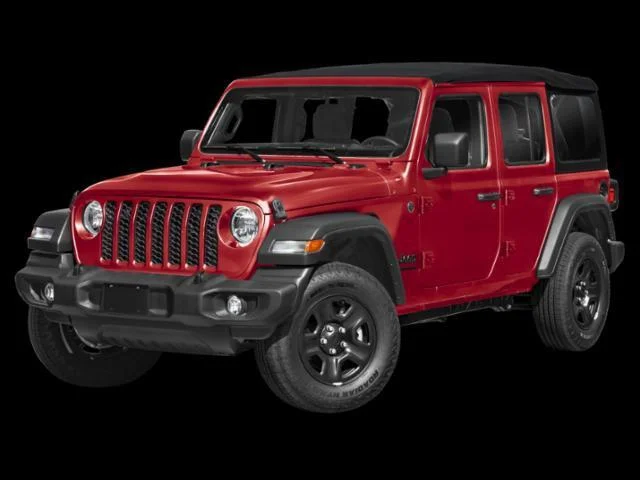 New 2026 Firecracker Red Clear-Coat Exterior Paint Jeep Sahara image 1