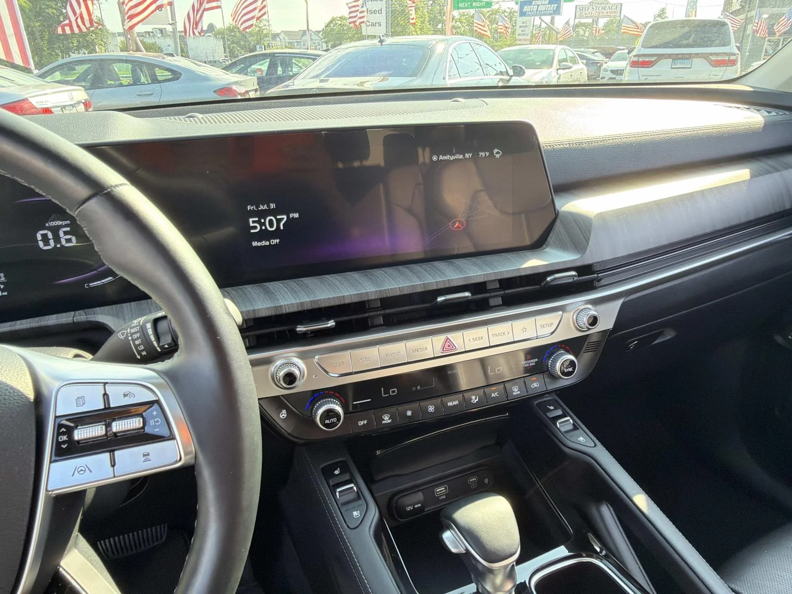 Used 2024 White Kia EX image 20