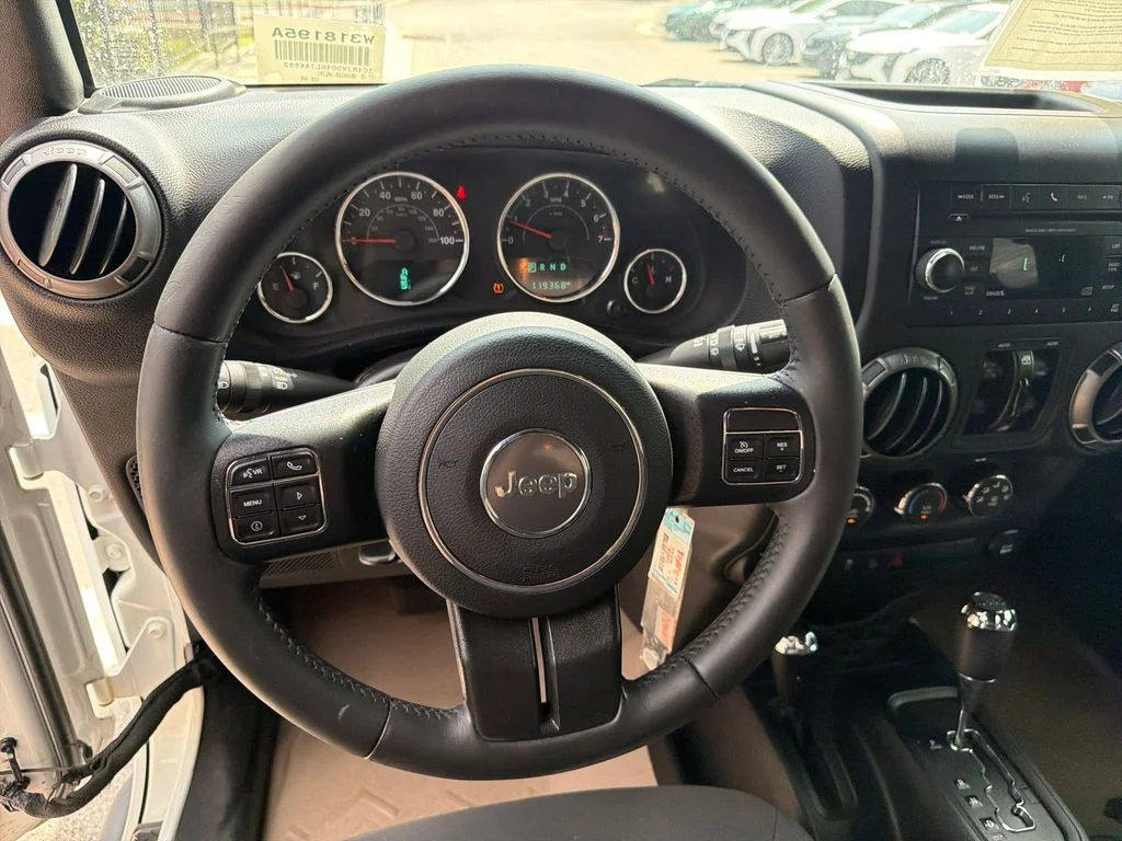 Used 2017 White Jeep Unlimited Sport image 22