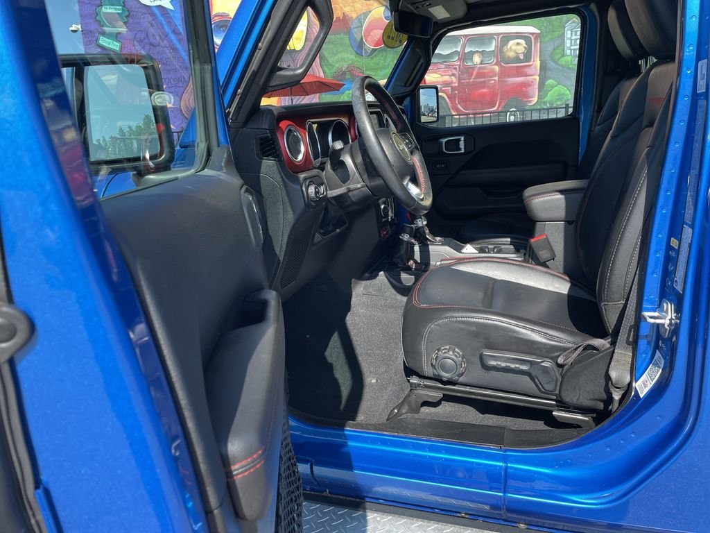 Used 2022 Blue Jeep Rubicon image 14
