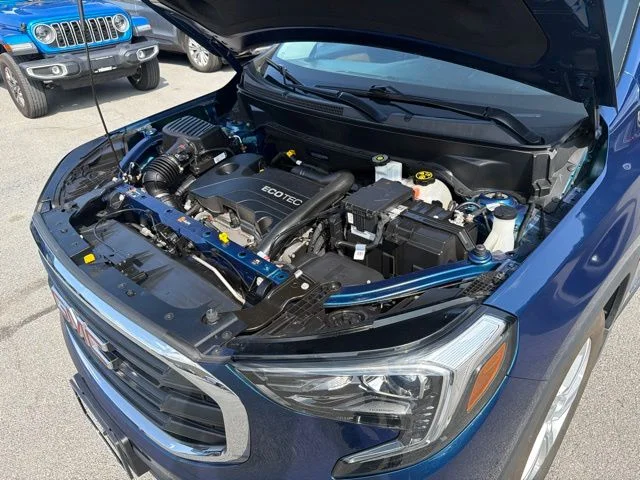 Used 2019 Blue Emerald Metallic GMC SLE image 56