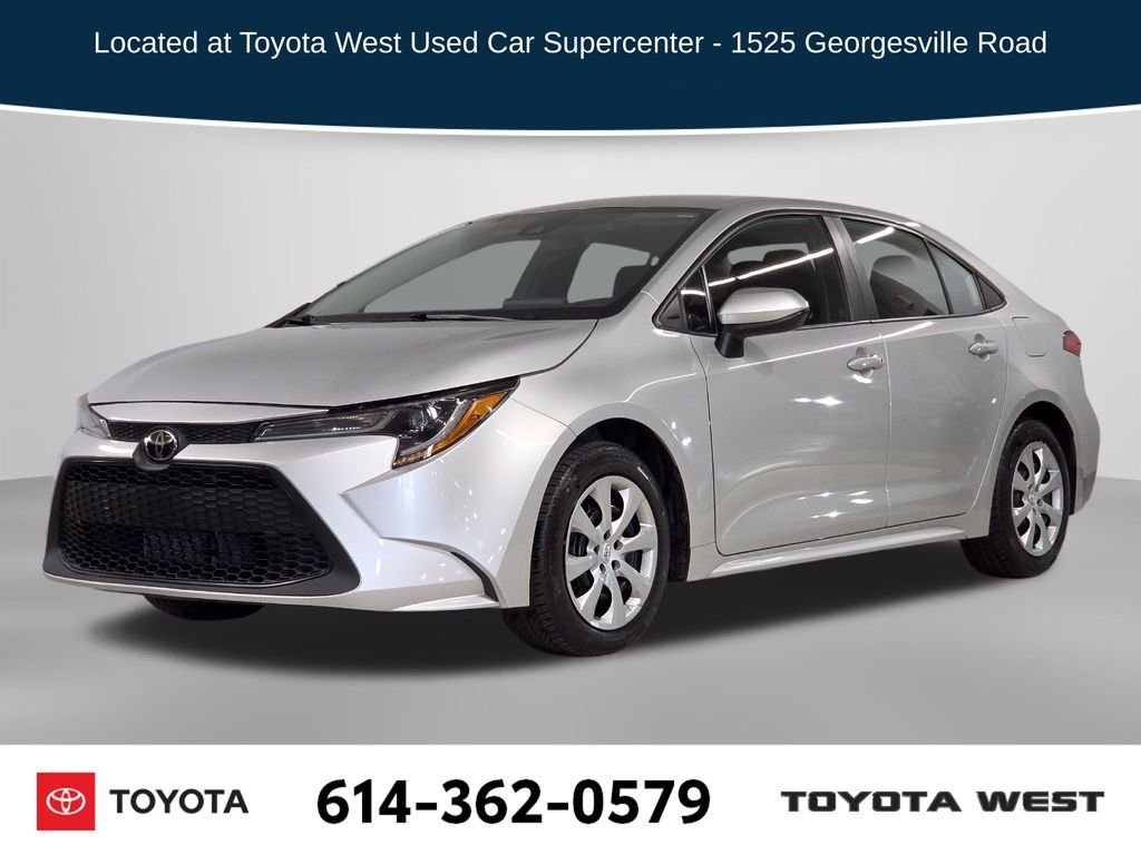 Used 2022 Silver Toyota LE image 1