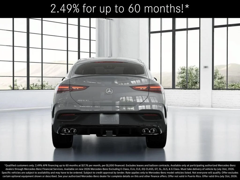 New 2026 MANUFAKTUR Alpine Grey Mercedes-Benz AMG® GLE 53 4MATIC+ Coupe image 67