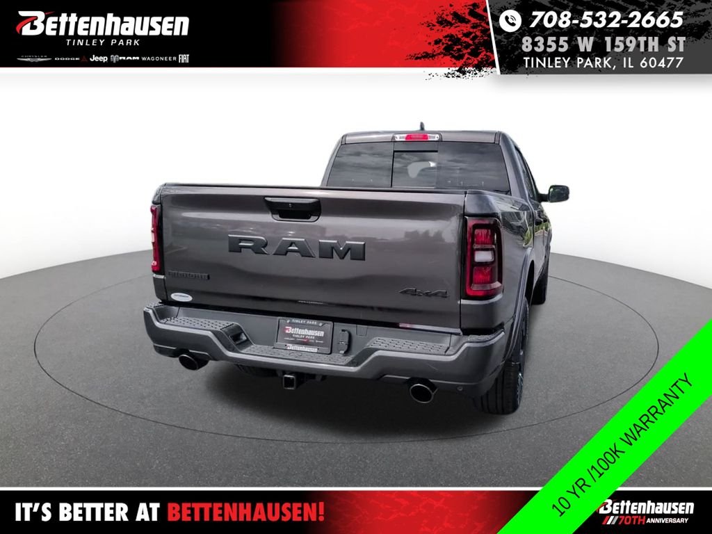 New 2026 Granite Crystal Metallic Clear-Coat Exterior Paint RAM Big Horn image 9