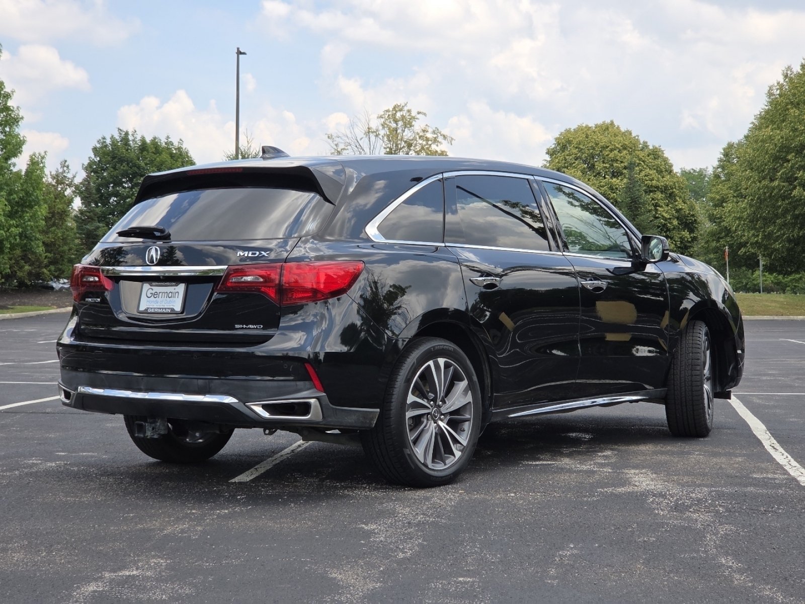 Used 2019 Majestic Black Pearl Acura 3.5L Technology Pkg w/Entertainment Pkg image 22